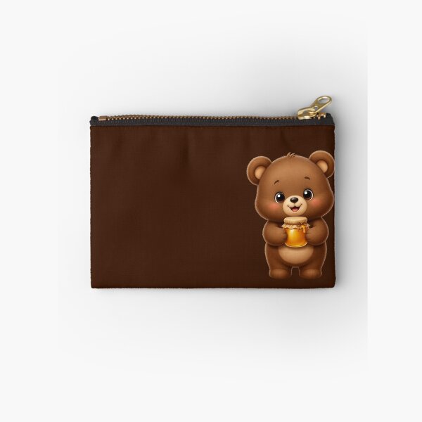 Item preview, Adorable Honey Bear with Jar of Golden Honey- Cute Animal designed and sold by All About DigiCraft by Fedelina.