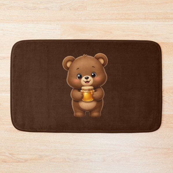 Item preview, Adorable Honey Bear with Jar of Golden Honey- Cute Animal designed and sold by All About DigiCraft by Fedelina.