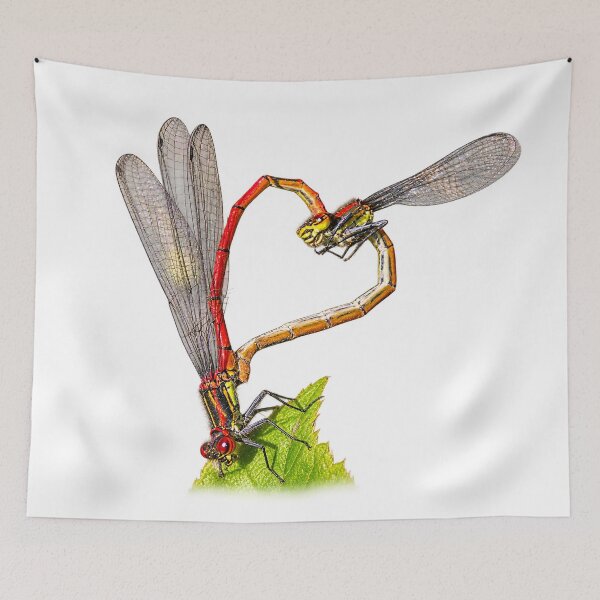 Item preview, Damselfly Heart on a Green Leaf designed and sold by Medve Photography & Design.