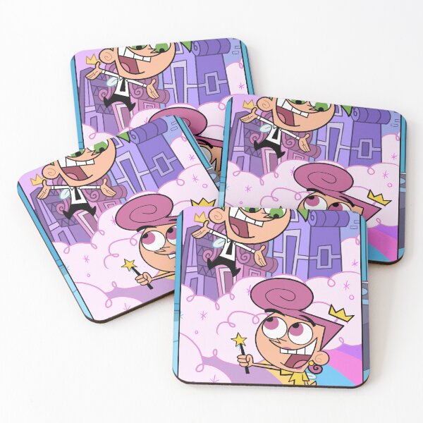 Artikelvorschau, Die von „Cosmo & Wanda – Wenn Elfen helfen“ inspirierte Tarotkarte „Die Liebenden“ entworfen und verkauft von duckindoodle.