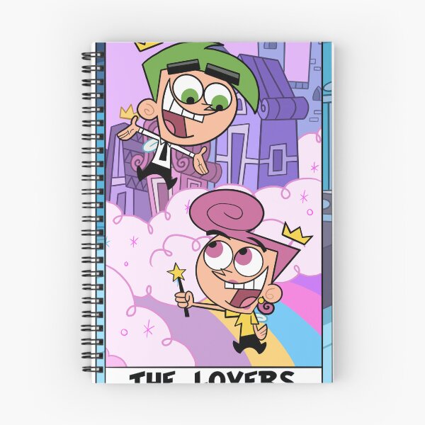 Item preview, Fairly Odd Parents Inspired Tarot Card 'The Lovers' designed and sold by duckindoodle.