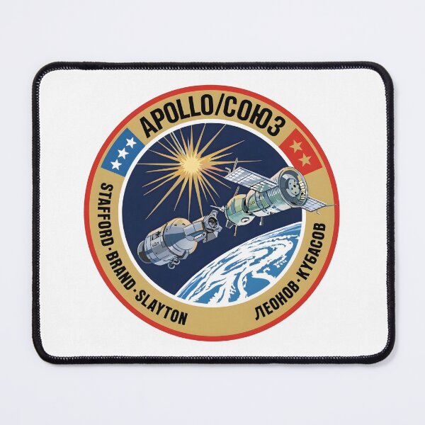 Item preview, Apollo-Soyuz Test Project Official Mission Patch designed and sold by CharlieDesings.