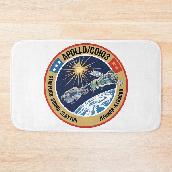 Item preview, Apollo-Soyuz Test Project Official Mission Patch designed and sold by CharlieDesings.