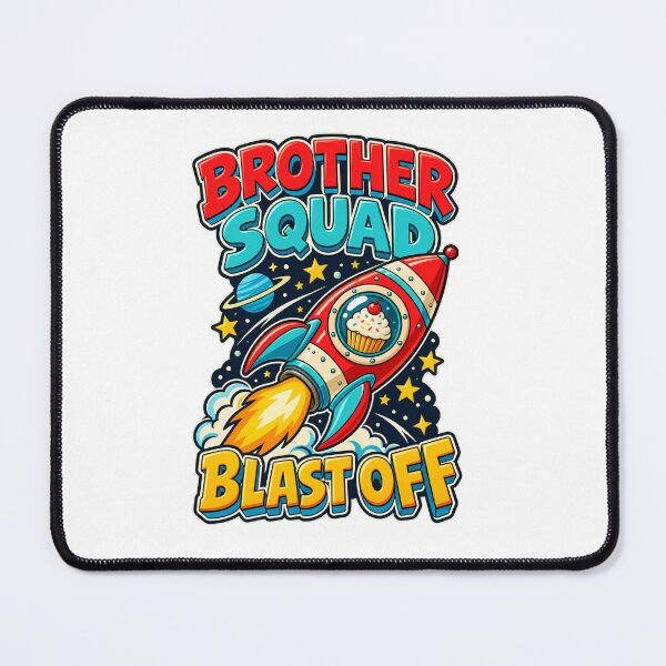 Item preview, Rocket cake launch - Brother Squad Blast Off designed and sold by narinzoon.