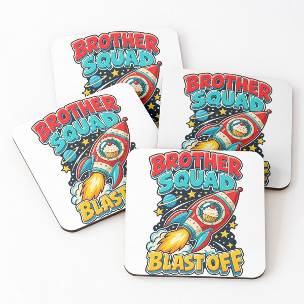 Item preview, Rocket cake launch - Brother Squad Blast Off designed and sold by narinzoon.