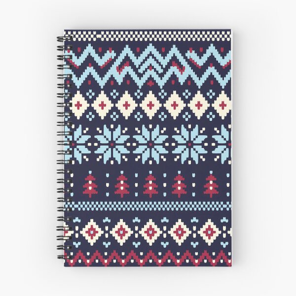 Item preview, Knit Night — Fair Isle Winter Pattern | Hashola Designs designed and sold by Hashola Designs.