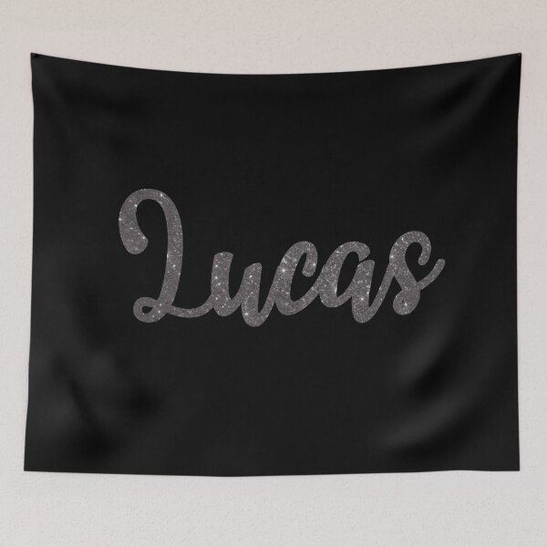 Item preview, Lucas Gray Sparkly Custom Name Design designed and sold by CamilasPrints.