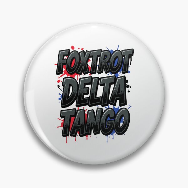 Artikelvorschau, Foxtrot Delta Tango (FDT) Phonetik entworfen und verkauft von ArtDesignTp.