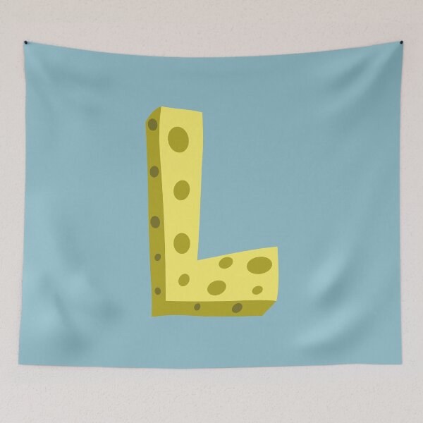 Item preview, Letter L Alphabet Fun Yellow Cartoon – Letter L for Kids designed and sold by charlypicazo.