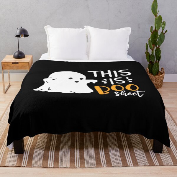 Item preview, This is Boo sheet Ghost Halloween Pun designed and sold by Dmo3HarkoArt.