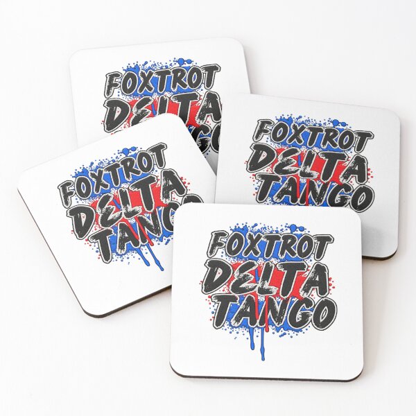 Artikelvorschau, Foxtrot Delta Tango (FDT) Erklärung entworfen und verkauft von ArtDesignTp.