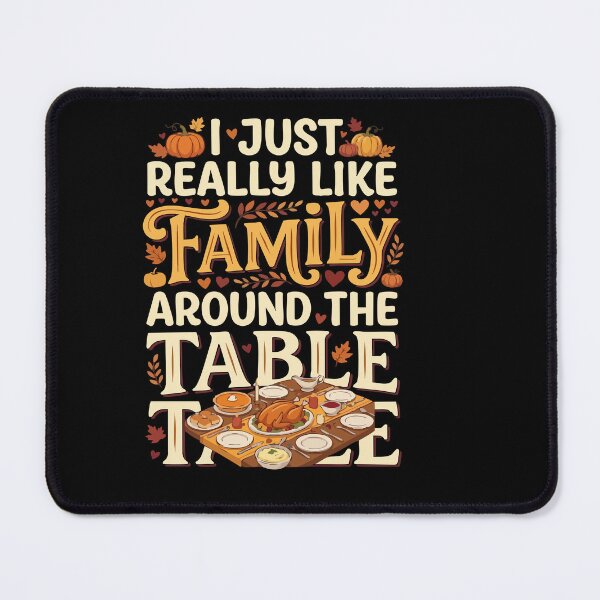 Item preview, Family Around The Table Thanksgiving Dinner Fall designed and sold by AmeliaShirts.