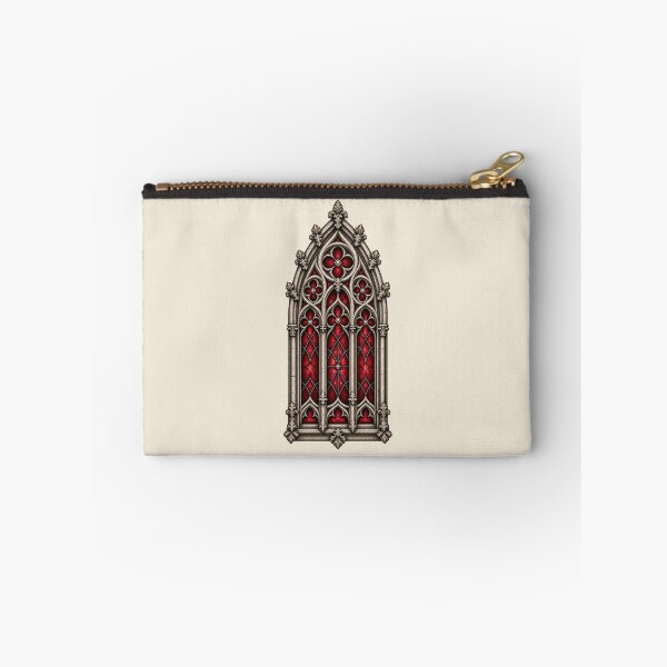 Item preview, Crimson Gothic Window – Cathedral Stained Glass designed and sold by MetaModel Editions.