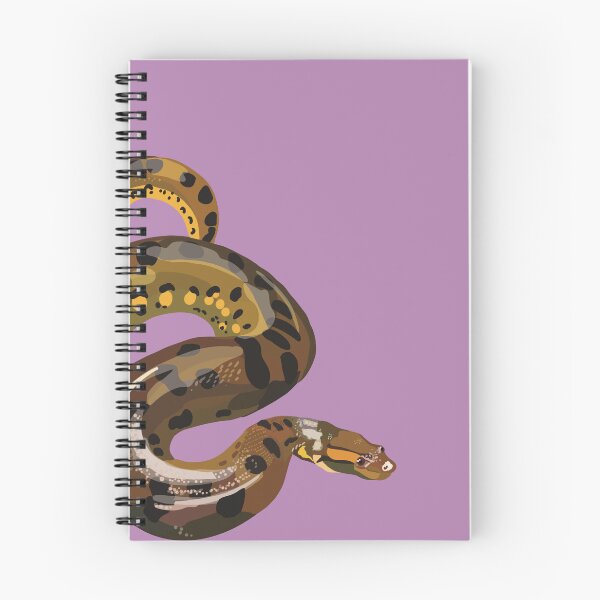 Item preview, G is for Green Anaconda,Green Anaconda Illustration – Exotic Snake Art for Reptile and Wildlife Lovers designed and sold by PrettylittlepastelUk.