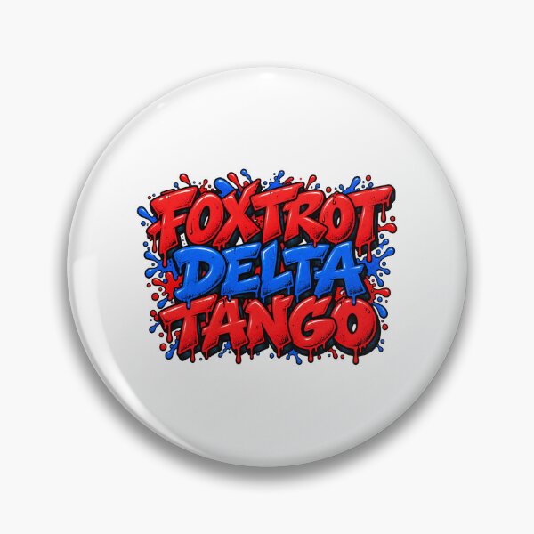 Artikelvorschau, Foxtrot Delta Tango (FDT) Phonetik entworfen und verkauft von ArtDesignTp.