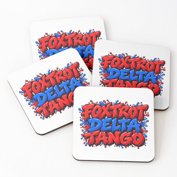 Artikelvorschau, Foxtrot Delta Tango (FDT) Phonetik entworfen und verkauft von ArtDesignTp.