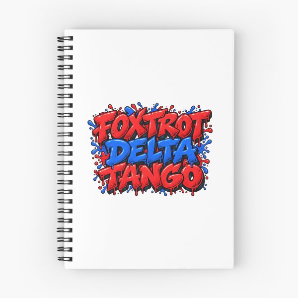 Aperçu de l'œuvre Phrase phonétique du Foxtrot Delta Tango (FDT) créée et vendue par ArtDesignTp.