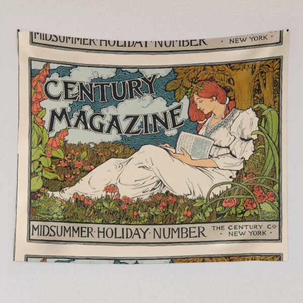 Item preview, Century Magazine Midsummer Holiday Cover designed and sold by artofuniverse.
