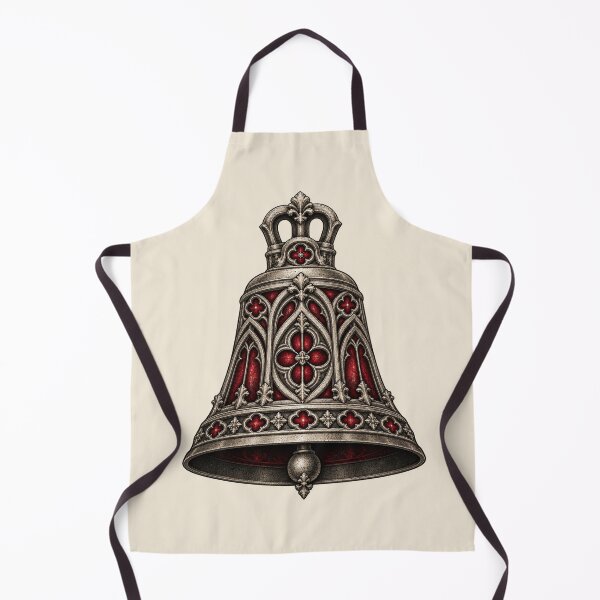 Item preview, Gothic Cathedral Bell – Crimson Stained Glass designed and sold by MetaModel Editions.