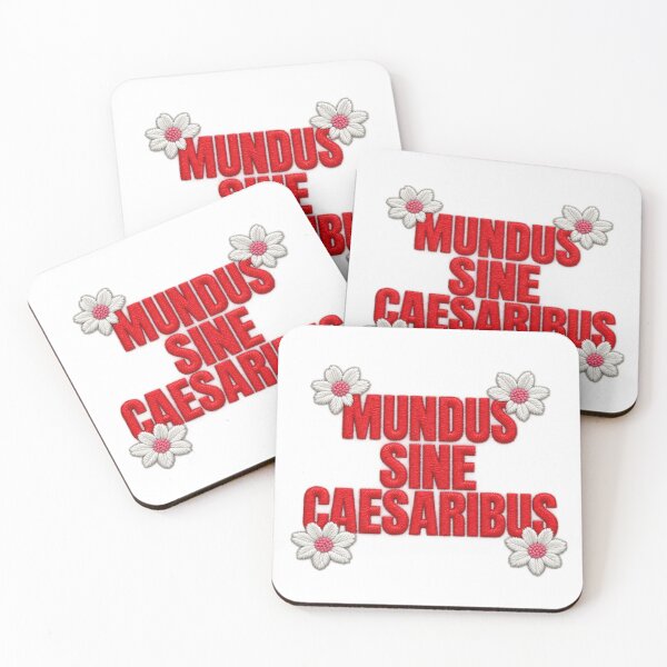 Item preview, Latin Phrase Mundus Sine Caesaribus designed and sold by ArtDesignTp.