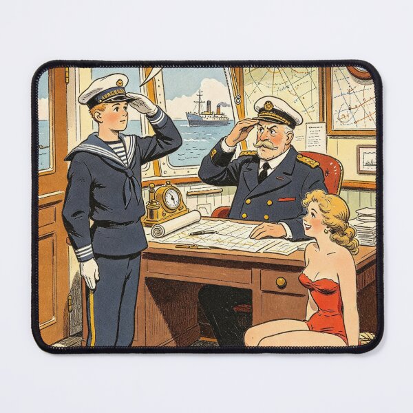 Item preview, Seaside Postcard: Stowaway designed and sold by halibutgoatramb.