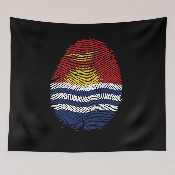 Artikelvorschau, Kiribati Flag Pacific Island Design entworfen und verkauft von Azeecreate009.
