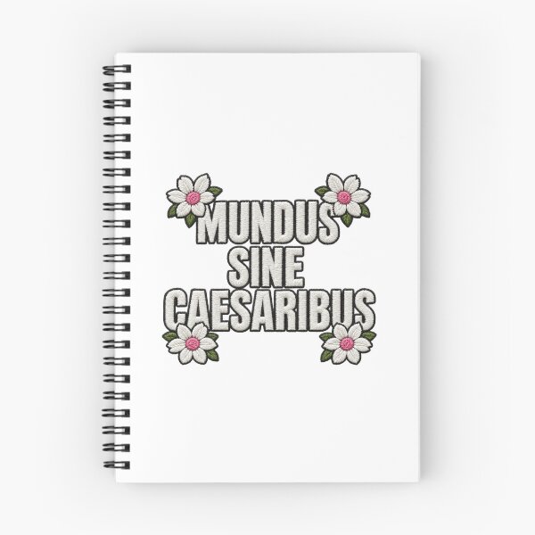 Item preview, Mundus Sine Caesaribus Latin Saying designed and sold by ArtDesignTp.