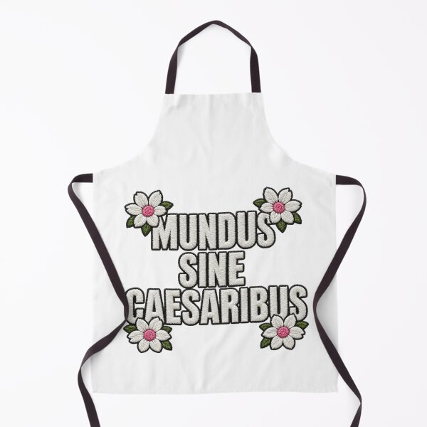 Item preview, Mundus Sine Caesaribus Latin Saying designed and sold by ArtDesignTp.