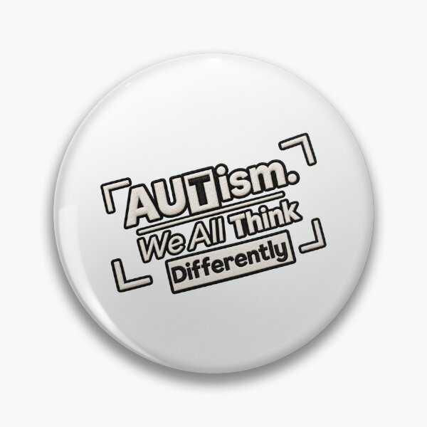Item preview, We All Think Differently Autism Acceptance designed and sold by ArtDesignTp.