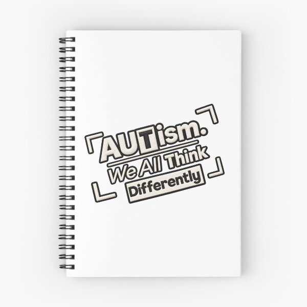Item preview, We All Think Differently Autism Acceptance designed and sold by ArtDesignTp.