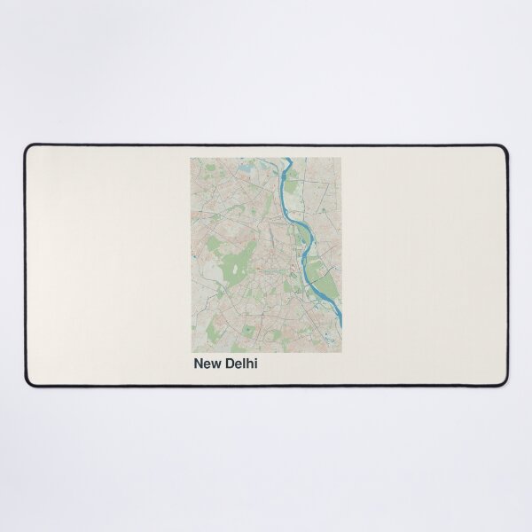 Item preview, Mapa minimalista de Nueva Delhi designed and sold by MapsNerd.