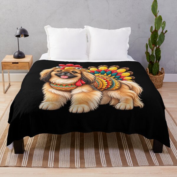 Item preview, Funny Pekingese Turkey Costume Thanksgiving Dog Lover designed and sold by rafaeltto.
