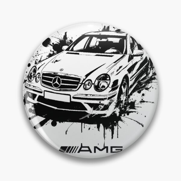 Item preview, W211 German Sedan Illustration – Garage & Man Cave Wall Art designed and sold by ClassicMotion.