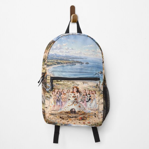 Item preview, Autumn Beach Wedding Party with Pets designed and sold by m-y-A-I-A-R-T-.