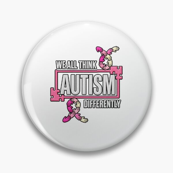 Item preview, We All Think Differently Autism Awareness designed and sold by ArtDesignTp.