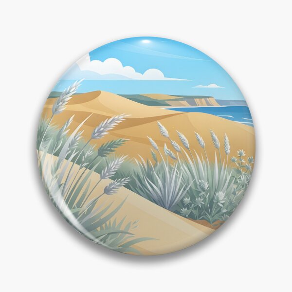 Item preview, Coastal sand dunes and ocean view designed and sold by homydesign.