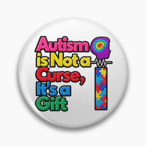 Item preview, Autism Is Not A Curse It's A Gift Acceptance designed and sold by ArtDesignTp.