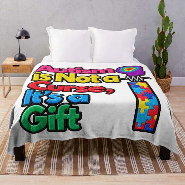 Item preview, Autism Is Not A Curse It's A Gift Acceptance designed and sold by ArtDesignTp.