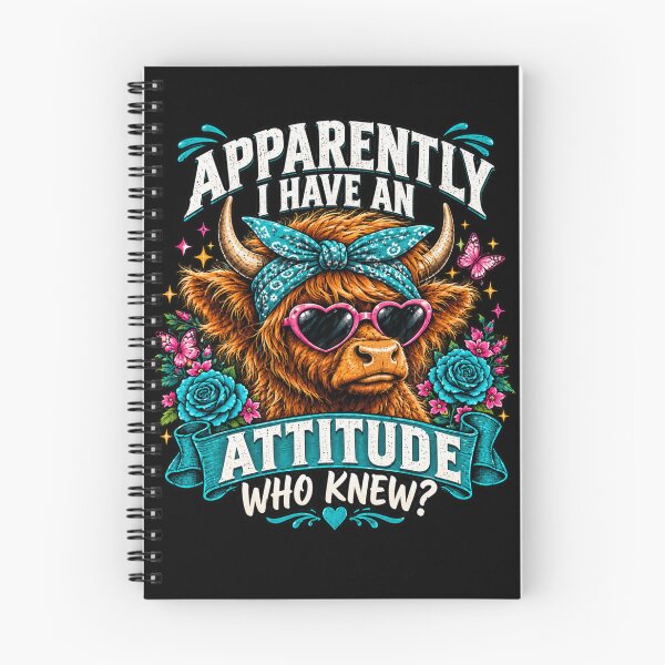 Item preview, Apparently i have an attitude who knew ? designed and sold by Kyzed.