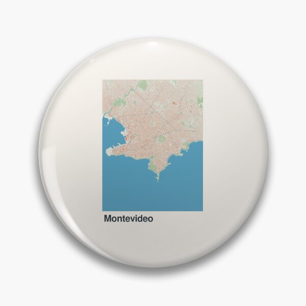 Item preview, Montevideo Minimalistic Map Art designed and sold by MapsNerd.