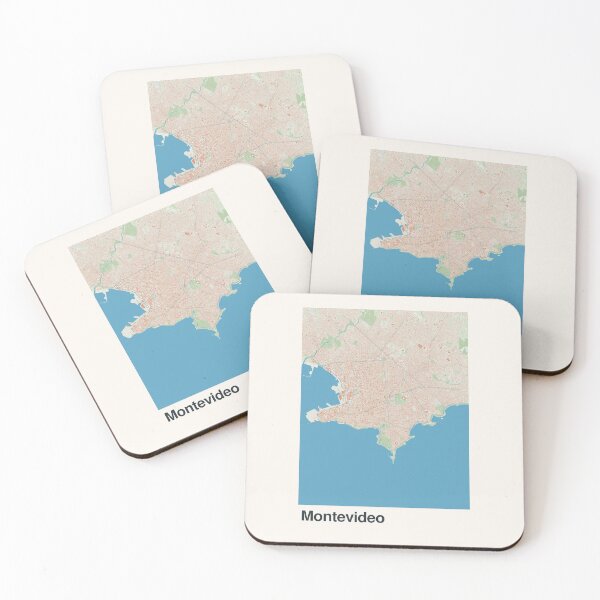 Item preview, Montevideo Minimalistic Map Art designed and sold by MapsNerd.