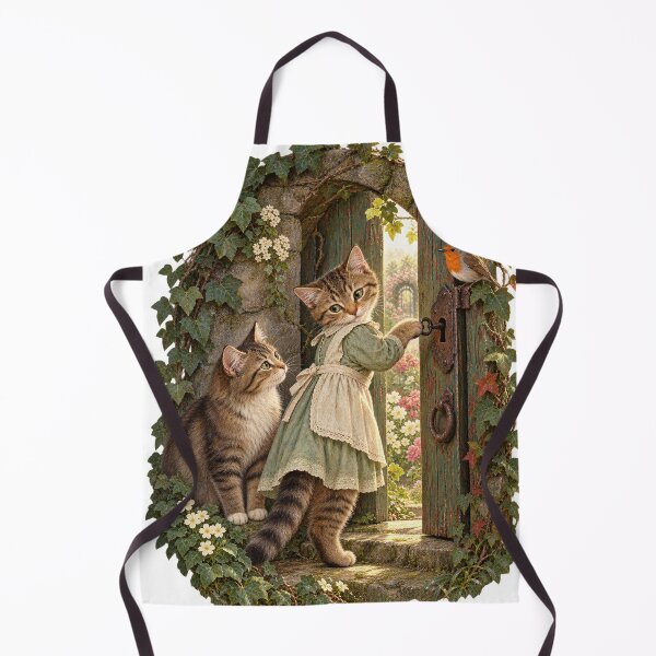 Item preview, Hidden Garden Door Cat Story designed and sold by Ocelot-T.