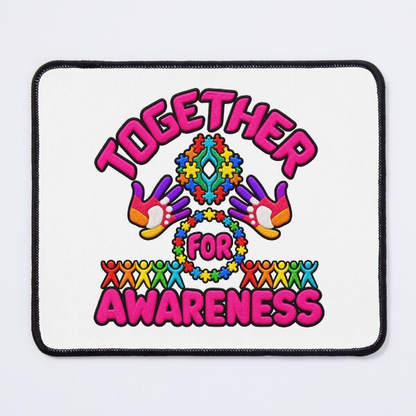 Item preview, Together For Awareness Autism Acceptance designed and sold by ArtDesignTp.