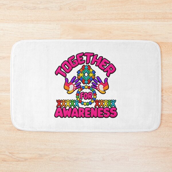Item preview, Together For Awareness Autism Acceptance designed and sold by ArtDesignTp.