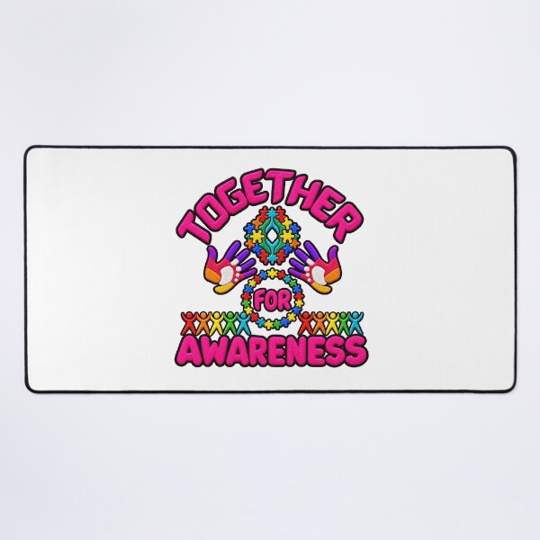 Item preview, Together For Awareness Autism Acceptance designed and sold by ArtDesignTp.