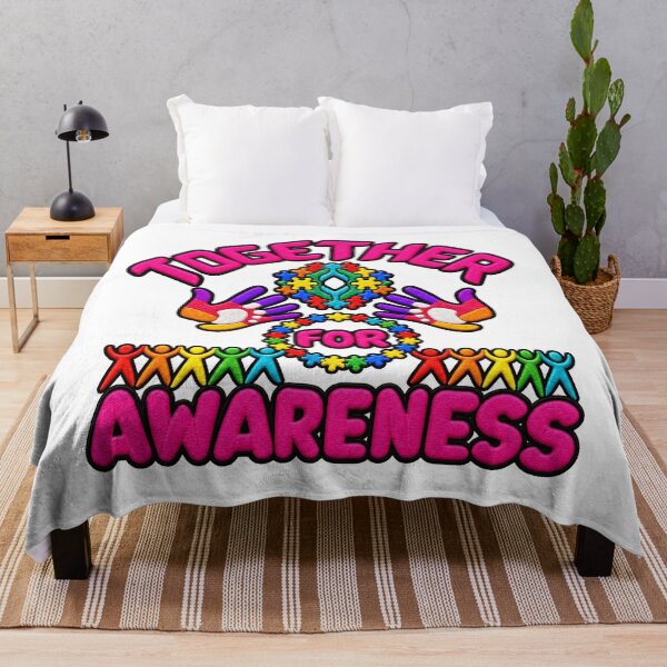 Item preview, Together For Awareness Autism Acceptance designed and sold by ArtDesignTp.