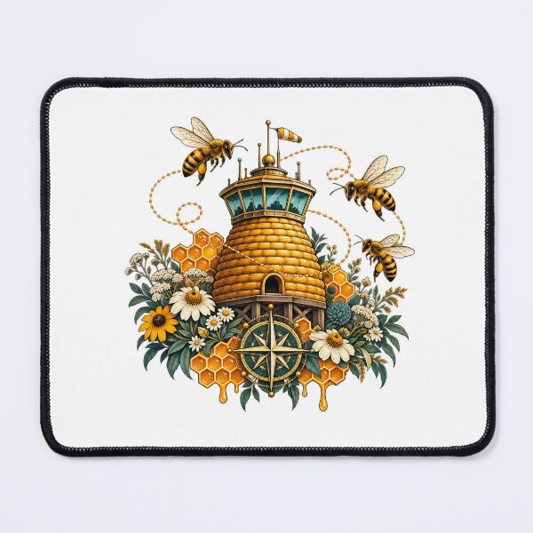 Item preview, Apiary Control Tower Decorative Beekeeper Gift designed and sold by UrbanCanvvas.