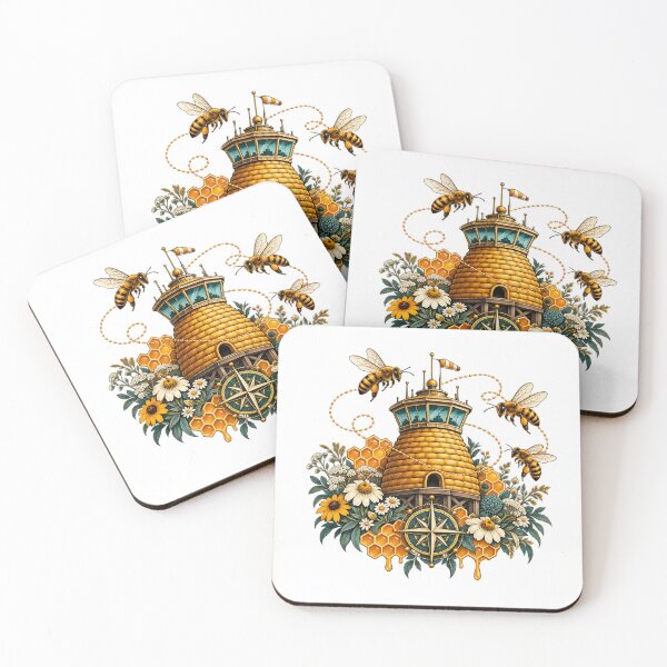 Item preview, Apiary Control Tower Decorative Beekeeper Gift designed and sold by UrbanCanvvas.