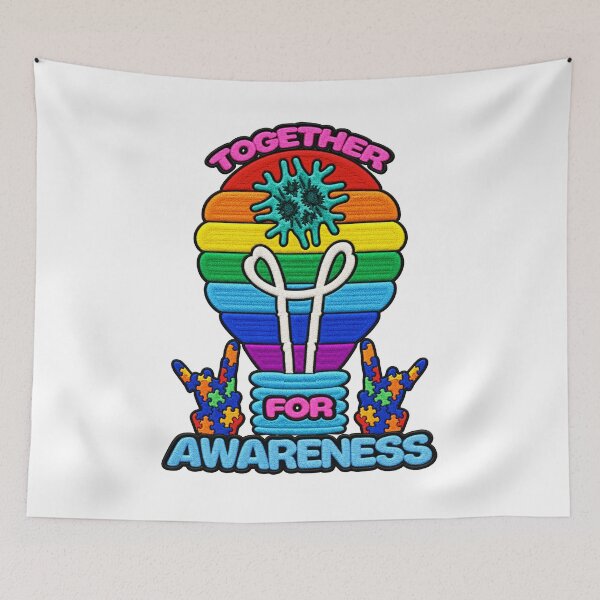 Item preview, Together For Awareness Autism Support designed and sold by ArtDesignTp.