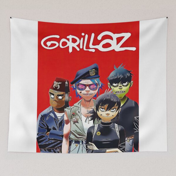 Item preview, Vintage Member Gorillazs Fans Poster designed and sold by gijon-vedal.